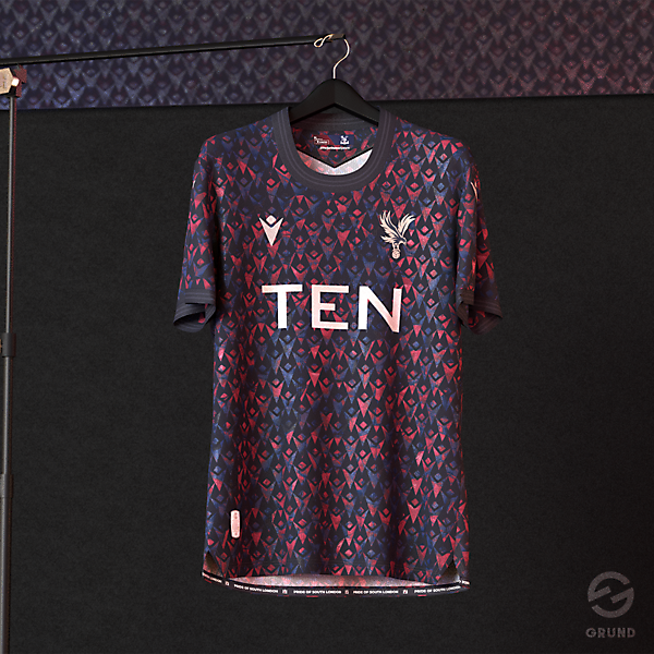Crystal Palace x Macron third shirt
