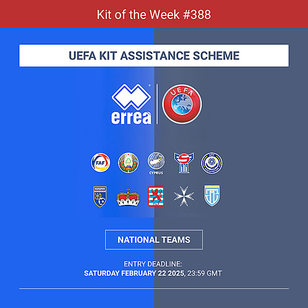 KOTW 388 - UEFA KIT ASSISTANCE SCHEME