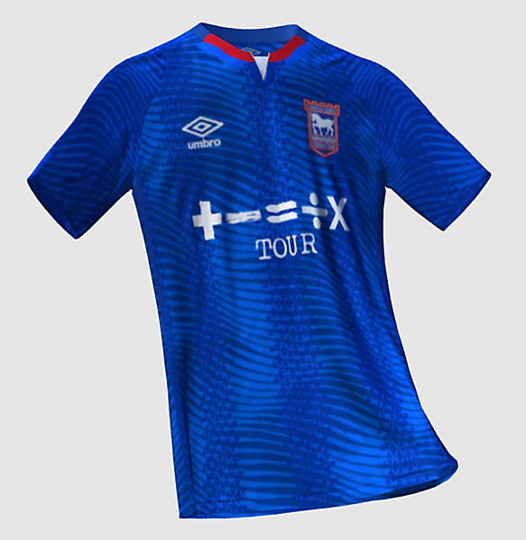 Ipswich Town home kit