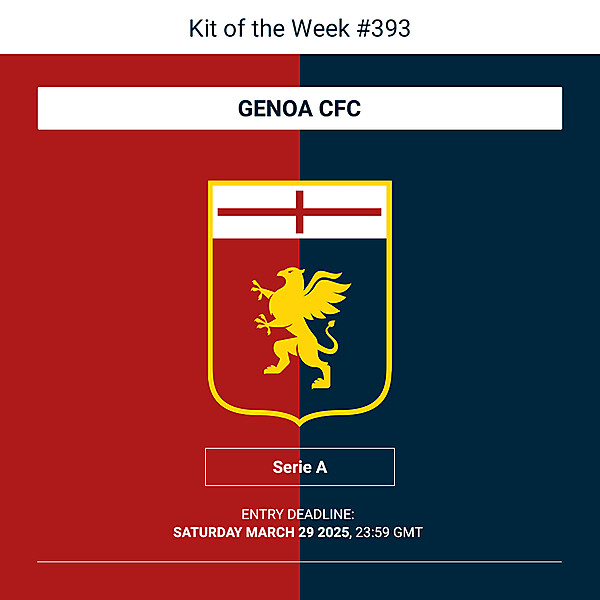 KOTW 393 - GENOA CFC