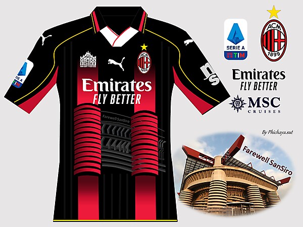AC Milan Fourth kit