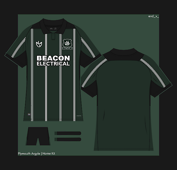 Plymouth Argyle Home Kit