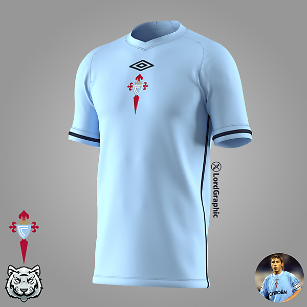Celta de Vigo x Umbro | Home concept jersey