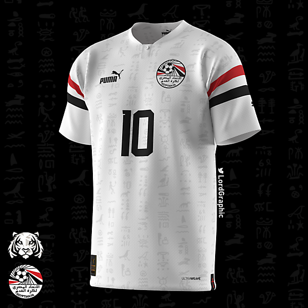 Egypt x Puma | Away concept jersey design