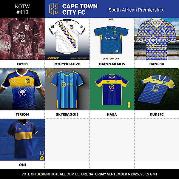 KOTW 413 - VOTING - CAPE TOWN CITY FC