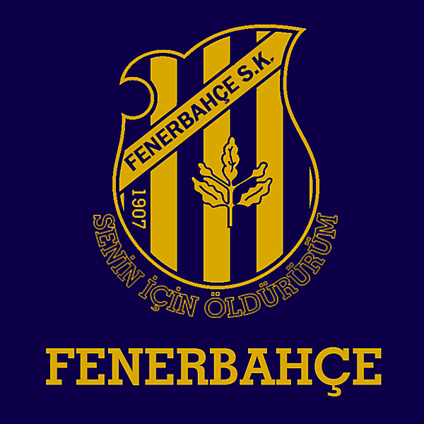Fenerbahçe SK "Kill for you" crest