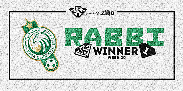 CRCW - WEEK 20 - WINNER