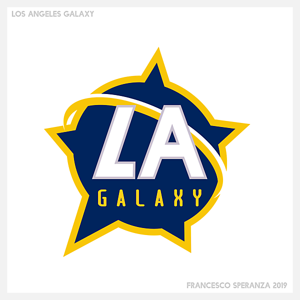 LA Galaxy crest redesign