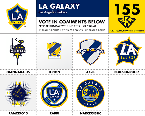 CRCW 155 LA GALAXY VOTING
