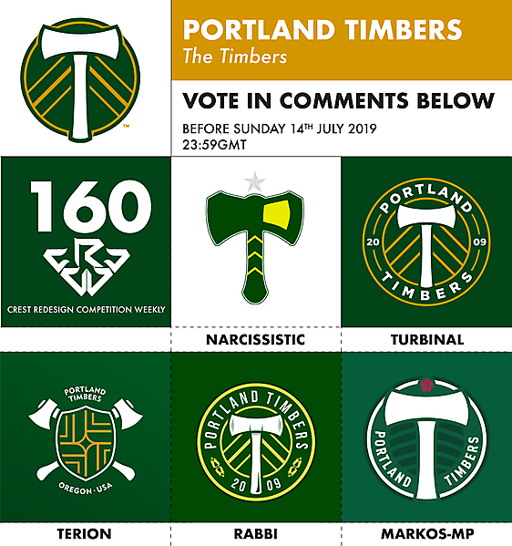 CRCW 160 PORTLAND TIMBERS VOTING