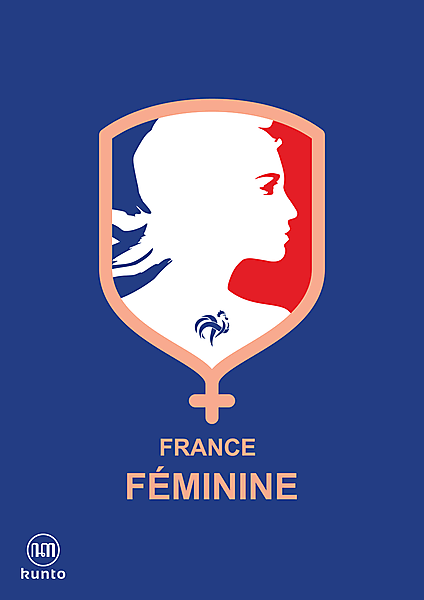 France Féminine by @kunkuntoto