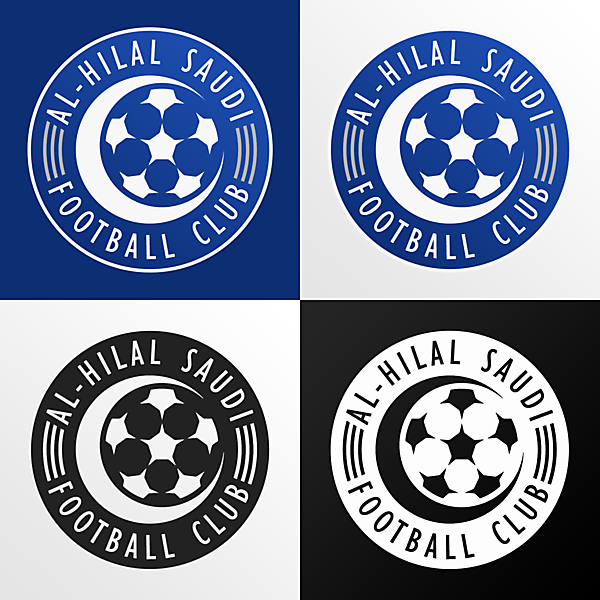 Al-Hilal Saudi FC | Crest Redesign (v2)