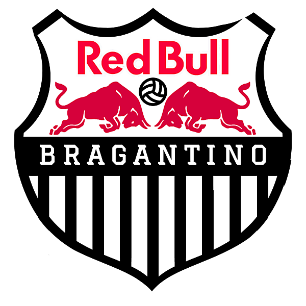 Red bull bragantino logo Redesign