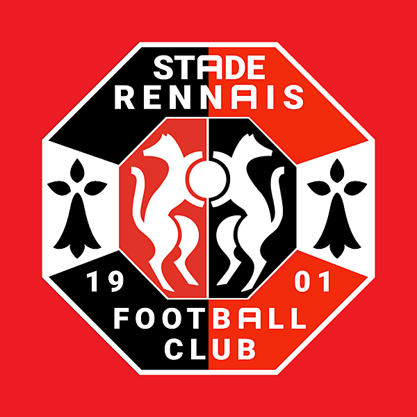 Stade Rennais logo redesign