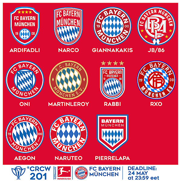 CRCW 201 VOTING - FC BAYERN MÜNCHEN