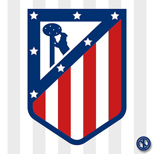 Atlético de Madrid | Crest Redesign Concept