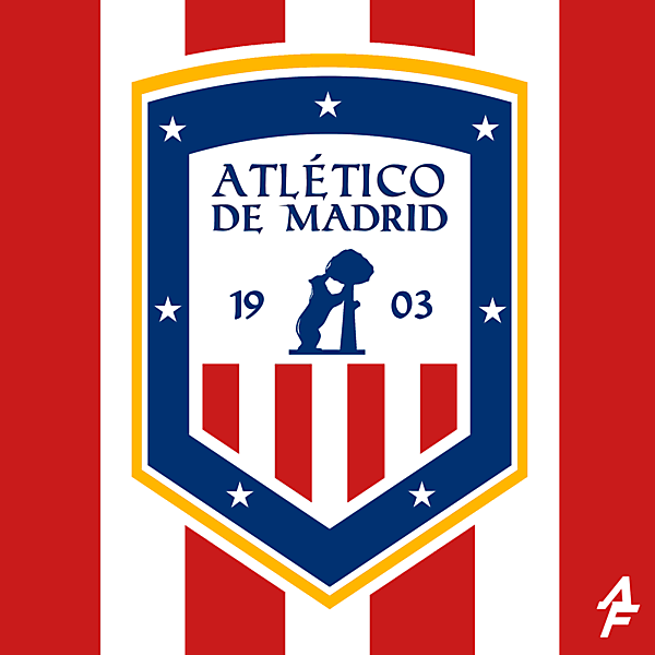 Atlético de Madrid | Crest Redesign