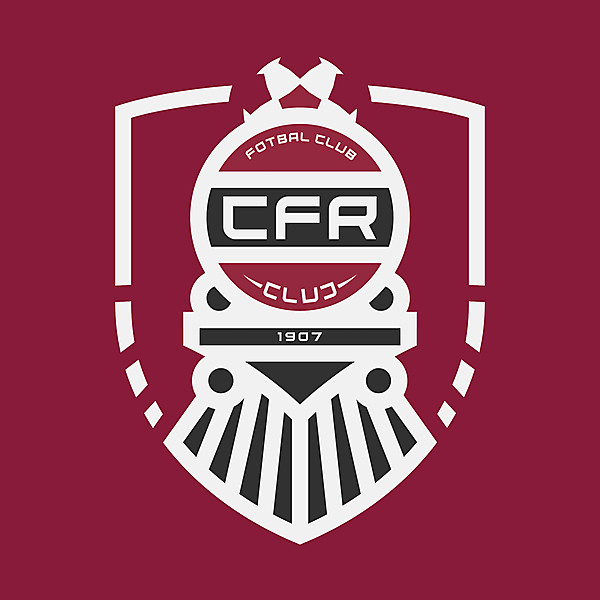 CFR Cluj | Crest Redesign