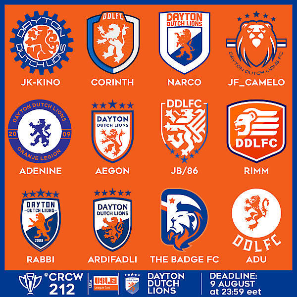 CRCW 212 VOTING - DAYTON DUTCH LIONS