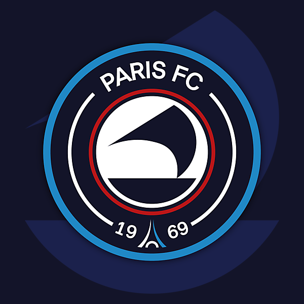Paris FC | Crest Redesign Concept