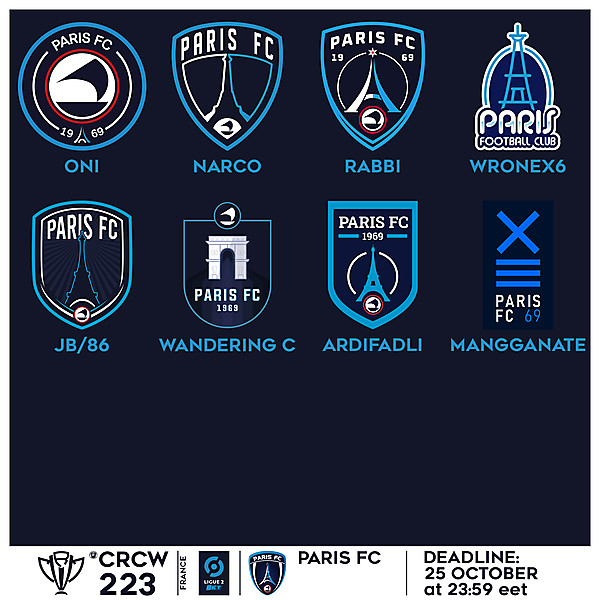 CRCW 223 VOTING - PARIS FC