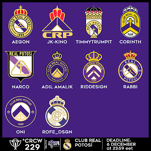 CRCW 229 VOTING - CLUB REAL POTOSÍ