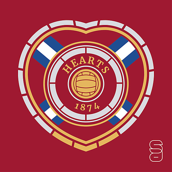 Heart Of Midlothian Crest Redesign