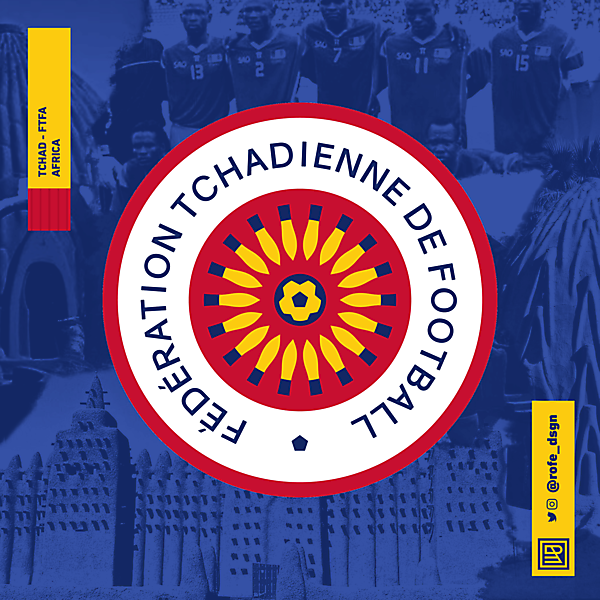Fédération Tchadienne de Football | Rebranding By @rofe_dsgn