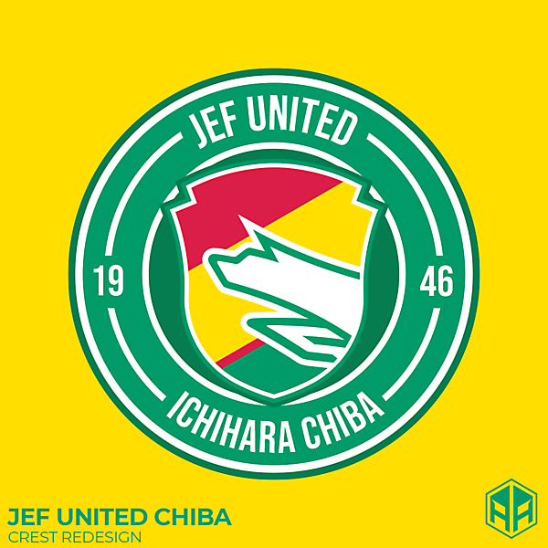 JEF United Chiba crest redesign