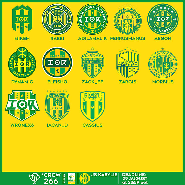 CRCW 266 - VOTING - JS KABYLIE