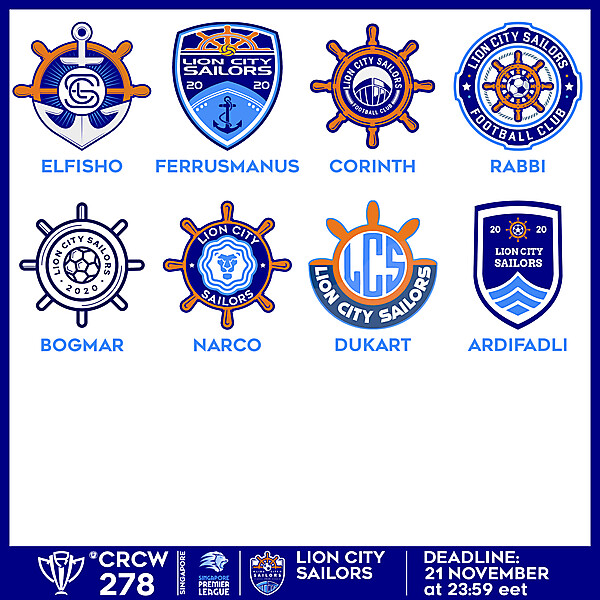 CRCW 278 - VOTING - LION CITY SAILOR