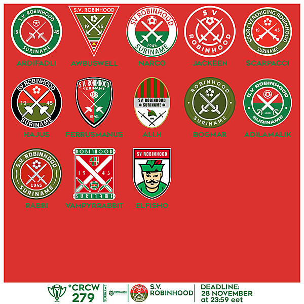 CRCW 279 - VOTING - S.V. ROBINHOOD