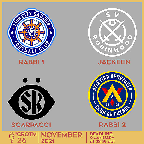 CROTM 26 - VOTING - NOVEMBER