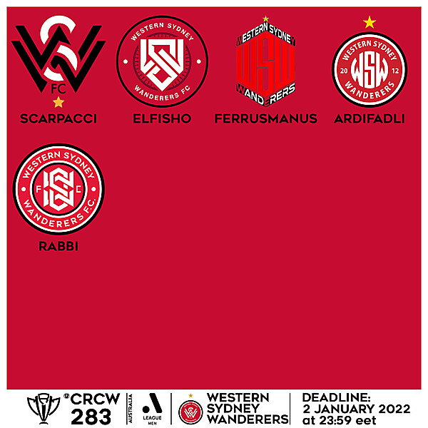 CRCW 283 - VOTING - WESTERN SYDNEY WANDERERS