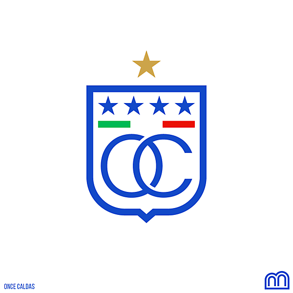 Once Caldas Crest Redesign