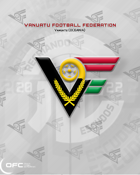 Vanuatu Football Federation by Recriando Escudos 