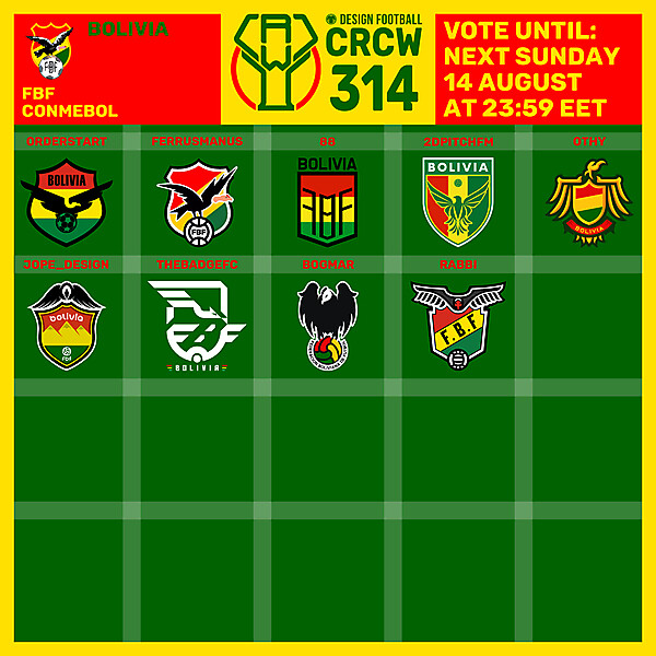 CRCW 314 - VOTING PHASE - BOLIVIA