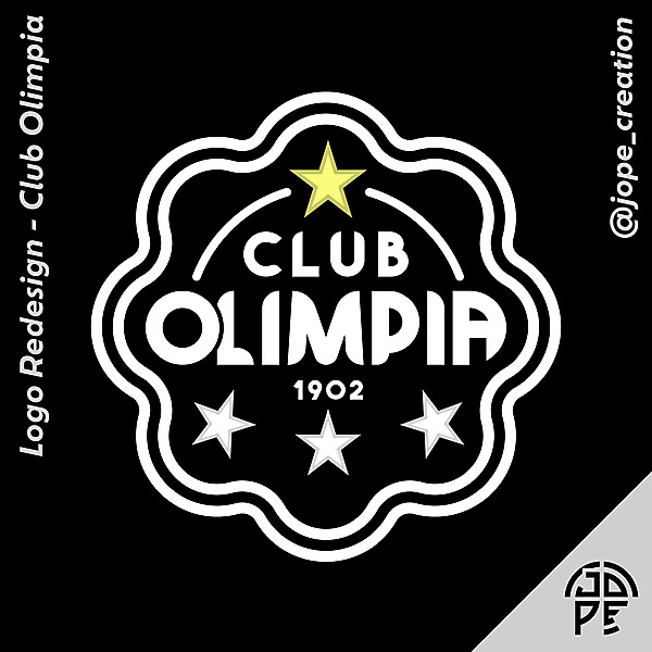 Club Olímpia - Logo Redesign
