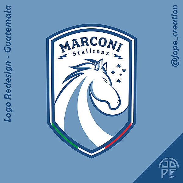 Marconi Stallions - Logo Redesign