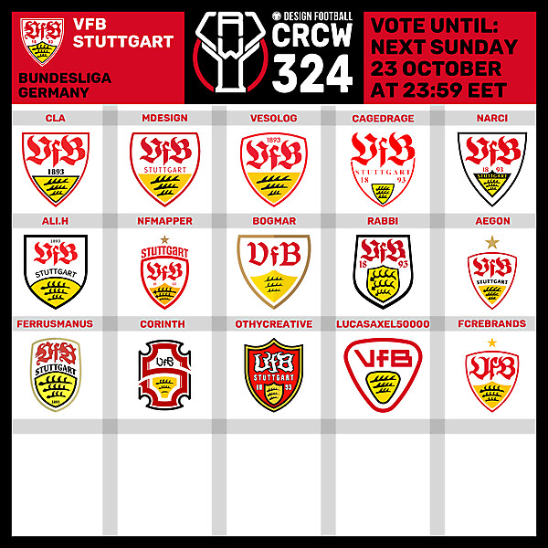 CRCW 324 - VOTING PHASE - VFB STUTTGART