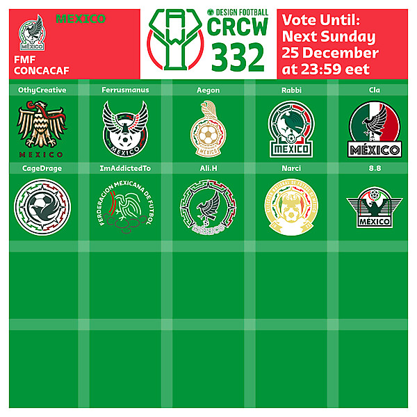 CRCW 332 - VOTING PHASE - MEXICO