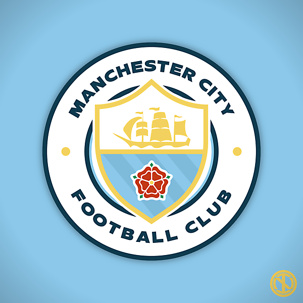 Manchester City | Crest Redesign Concept