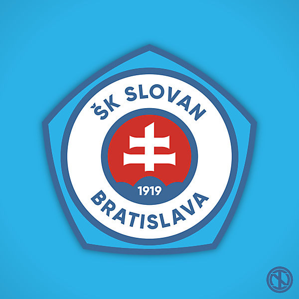 ŠK Slovan Bratislava | Crest Redesign Concept