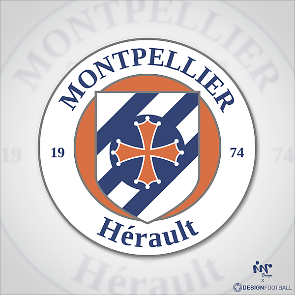 Montpellier HSC Crest Redesign