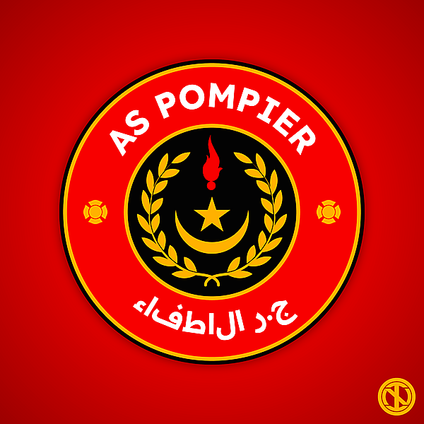 AS Pompier | Crest Redesign Concept