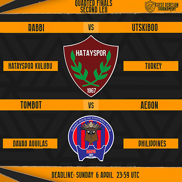 Quarter Finals Second Leg 3 & 4