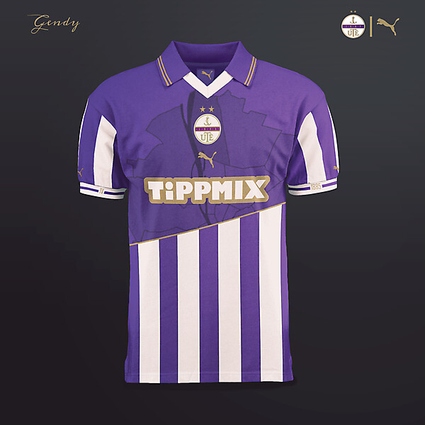 Újpest FC puma retro kit concept