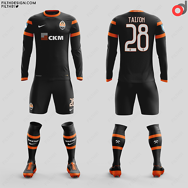 Shakhtar Donetsk x Nike | Away Kit