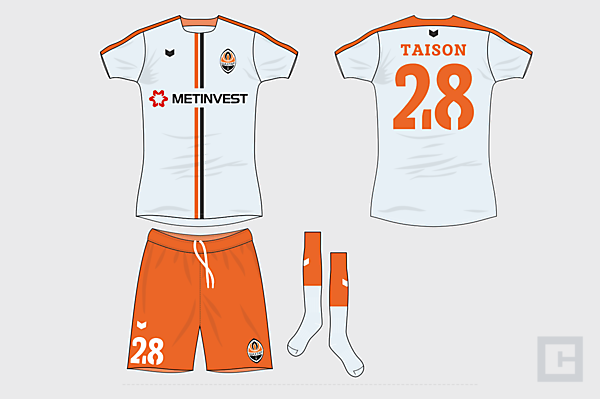 Shakhtar Donetsk away