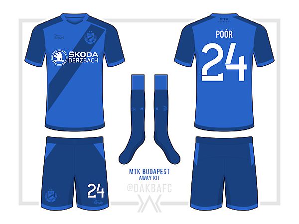 MTK Budapest Away - DFSL R8